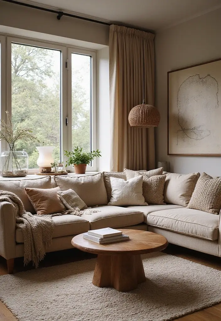 27 Colorful Living Room Ideas Full of Energy - 23. Textured Fabrics