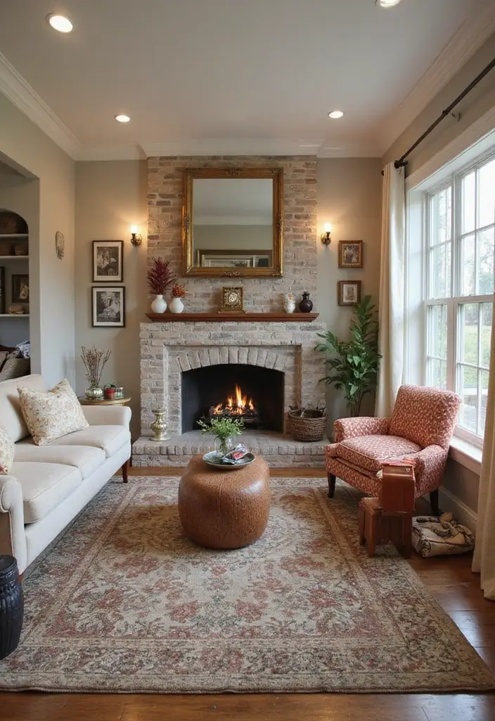 27 Green Living Room Inspirations for a Refreshing Space - 26. Personal Touches