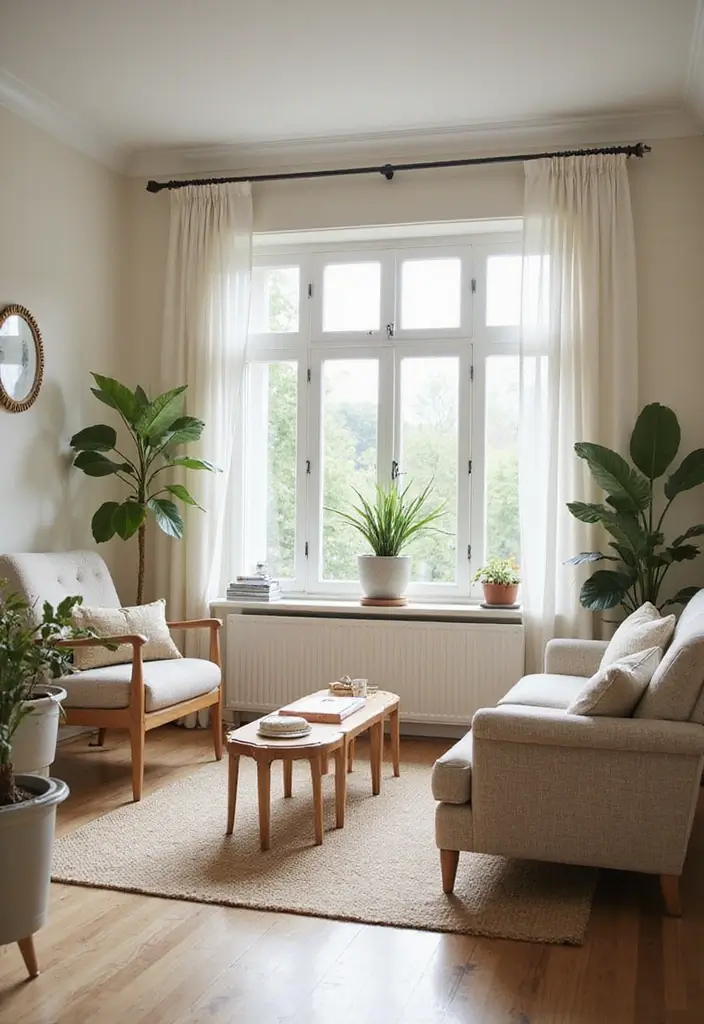 27 Living Room Designs for Small Spaces That Look Bigger 14 27 Living Room Designs for Small Spaces That Look Bigger - 14. Furniture with Legs