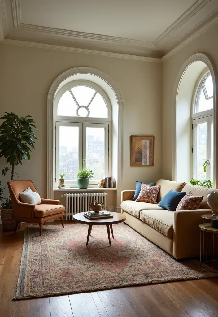 27 Living Room Designs for Small Spaces That Look Bigger 15 27 Living Room Designs for Small Spaces That Look Bigger - 15. Architectural Features