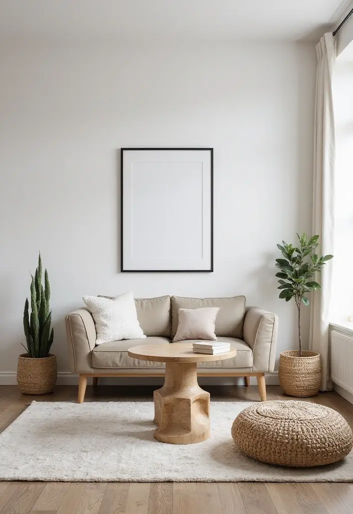 27 Living Room Designs for Small Spaces That Look Bigger 4 27 Living Room Designs for Small Spaces That Look Bigger - 4. Minimalist Decor Tips