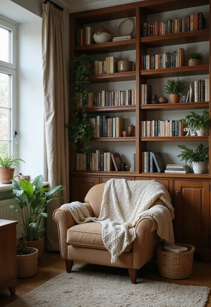 28 Boho Living Room Inspirations Full of Charm - 10. Cozy Nooks