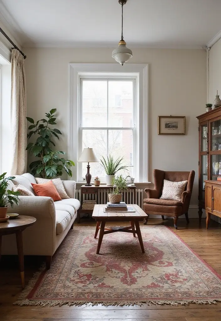 28 Boho Living Room Inspirations Full of Charm - 6. Eclectic Furniture Mix