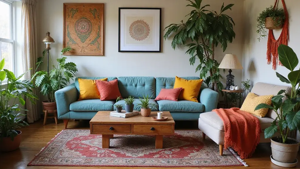 28 Boho Living Room Inspirations Full of Charm