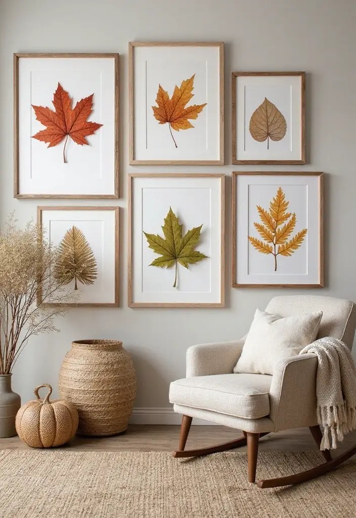 28 Gallery Wall Living Room Inspirations You’ll Love 25 28 Gallery Wall Living Room Inspirations You’ll Love - 25. Seasonal Themes