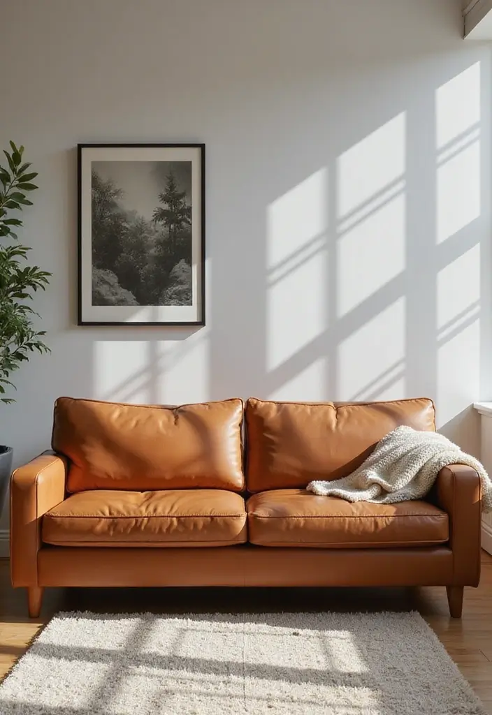 29 Sofas Ideas for Living Room You’ll Want to Copy 16 29 Sofas Ideas for Living Room You’ll Want to Copy - 16. Leather-Free Alternatives