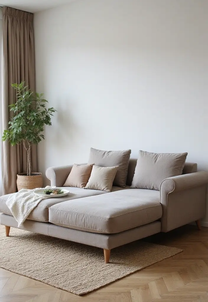 29 Sofas Ideas for Living Room You’ll Want to Copy 6 29 Sofas Ideas for Living Room You’ll Want to Copy - 6. Sofa Bed with Eco-Friendly Mattress