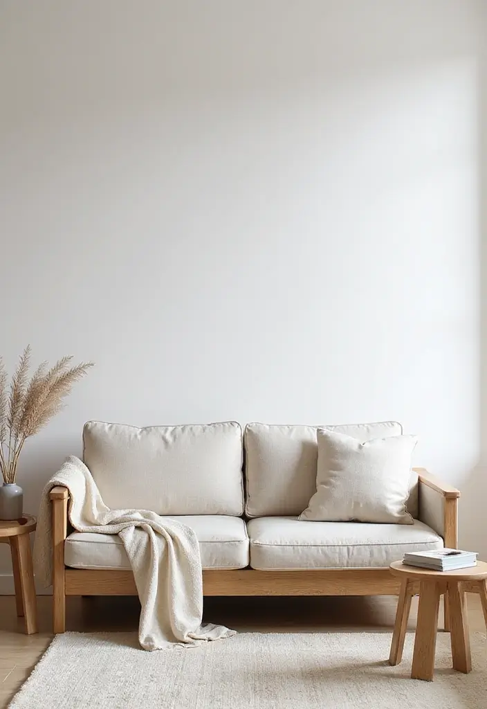 29 Sofas Ideas for Living Room You’ll Want to Copy 9 29 Sofas Ideas for Living Room You’ll Want to Copy - 9. Scandinavian-Inspired Minimalist Sofa