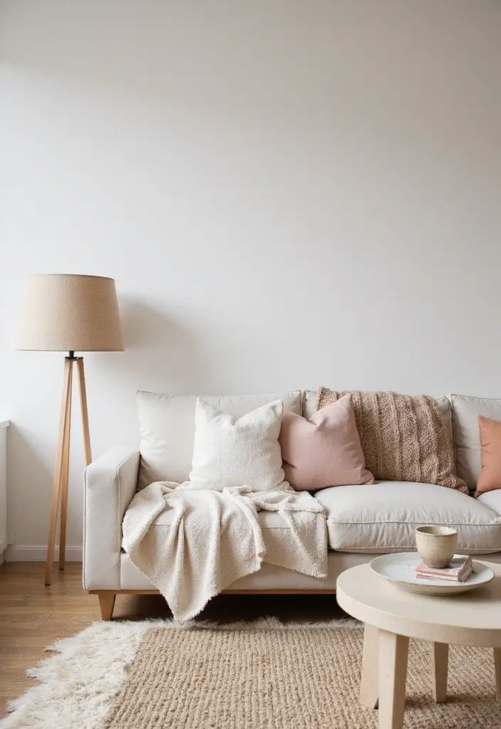 30 Cozy Living Room Ideas You’ll Fall in Love With - 21. Minimalist Cozy Designs