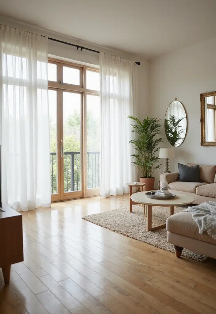 30 Cozy Living Room Ideas You’ll Fall in Love With - 6. Natural Light and Open Spaces