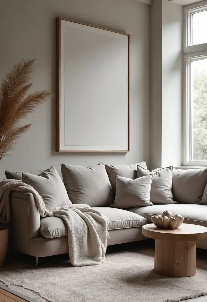 30 Grey and Beige Living Room Ideas That Feel Balanced - 2. Layered Textures for Depth