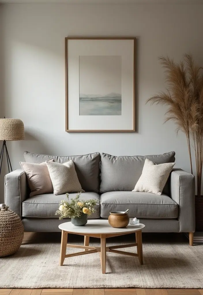 30 Grey and Beige Living Room Ideas That Feel Balanced - 23. The Beauty of Vintage Elements
